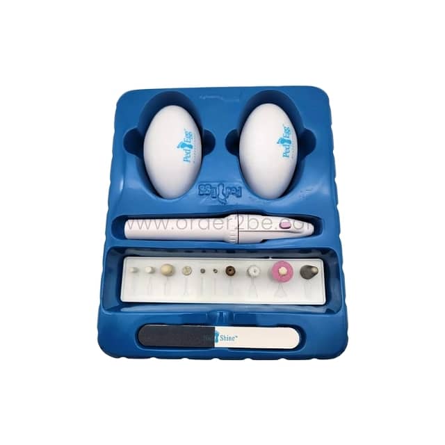Ped Egg: Safe Callous Removers & 12-Piece Nail Grooming Kit 1