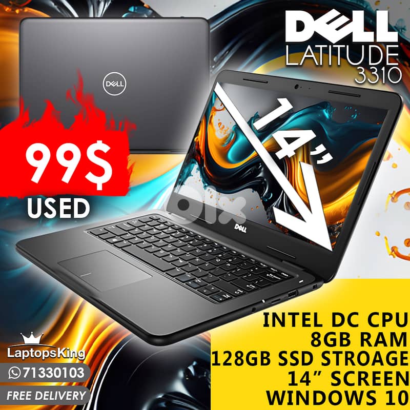 Dell Latitude 3310 Intel DC Cpu 14-inch Laptop Offers 0