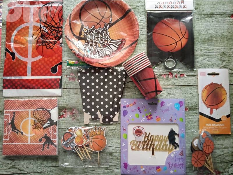 basketball birthday decoration 1