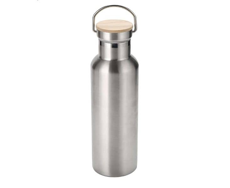 DR stainless steel water bottle bamboo lid (Made in italy)/4$ delivery 3