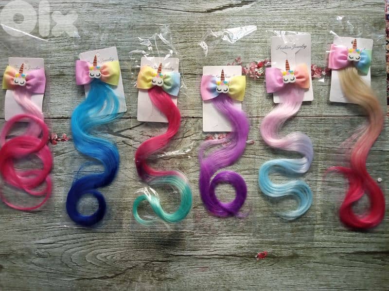 girls  hair extension clip 1