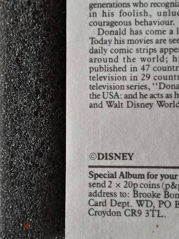 Vintage The Magical World of Disney 1989 complete 25 trading card 5