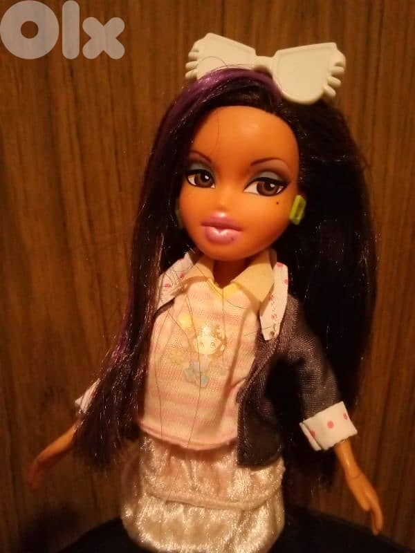 Bratz YASMIN ALL GLAMMED UP DESIGNER STREAKS MGA great doll+Boots=35$ 2