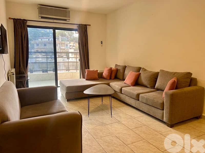 Hot Deal ! Fully furnished apartment for rent in Broumana 0