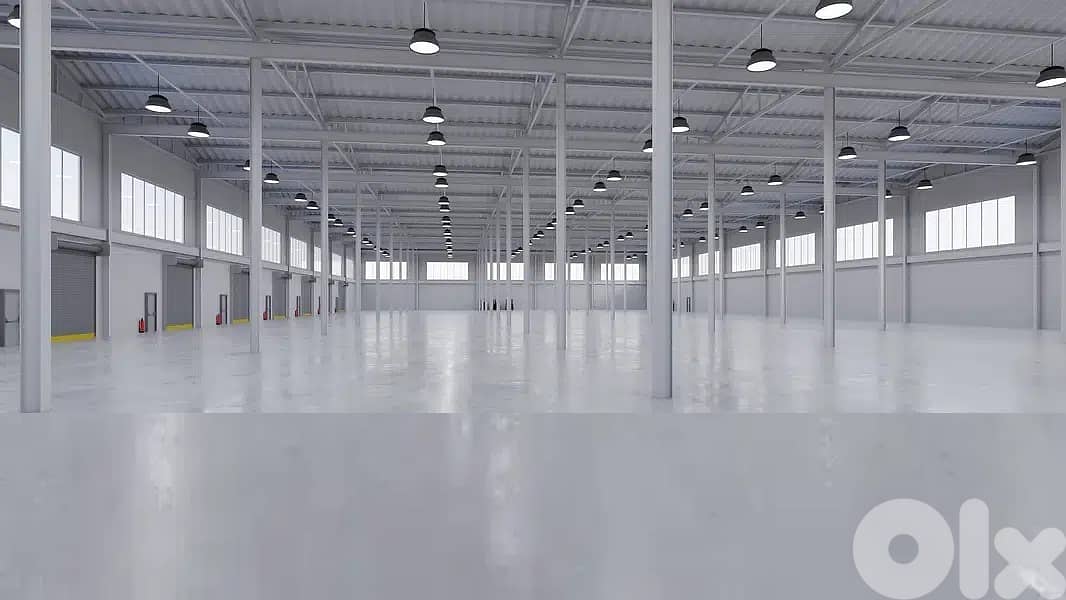SPACIOUS WAREHOUSE LOCATED IN BIR HASSAN PRIME (2900SQ) , (BH-141) 0