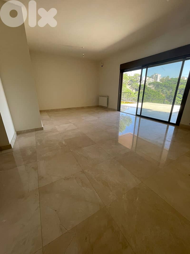 BROUMANA WITH TERRACE & GARDEN 300SQ SEA VIEW , BR-248 0