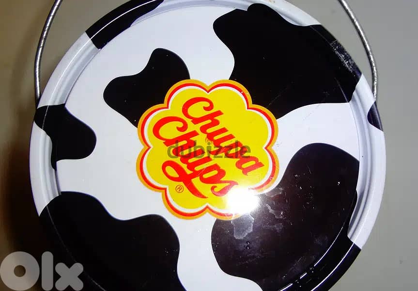 Chupa chups lollipops vintage tin containers 4