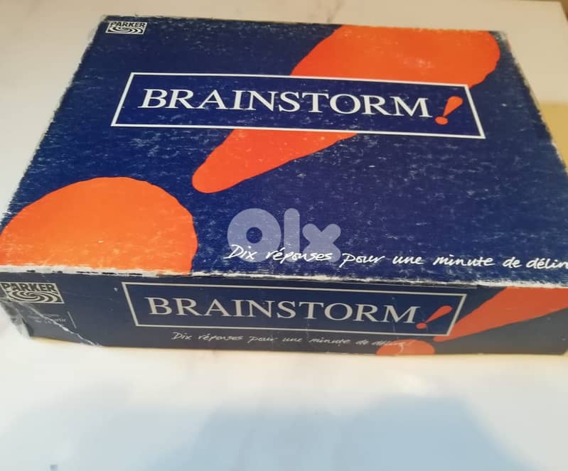 Brainstorm vintage board game by Parker 0