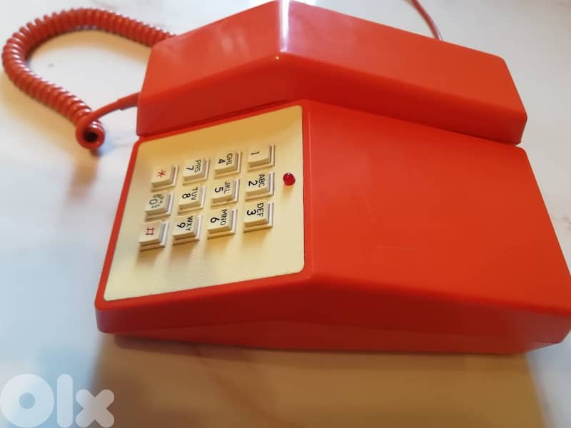 vintage 80s telephones 4 colors available 4