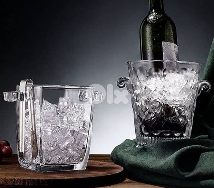 glass ice bucket 2