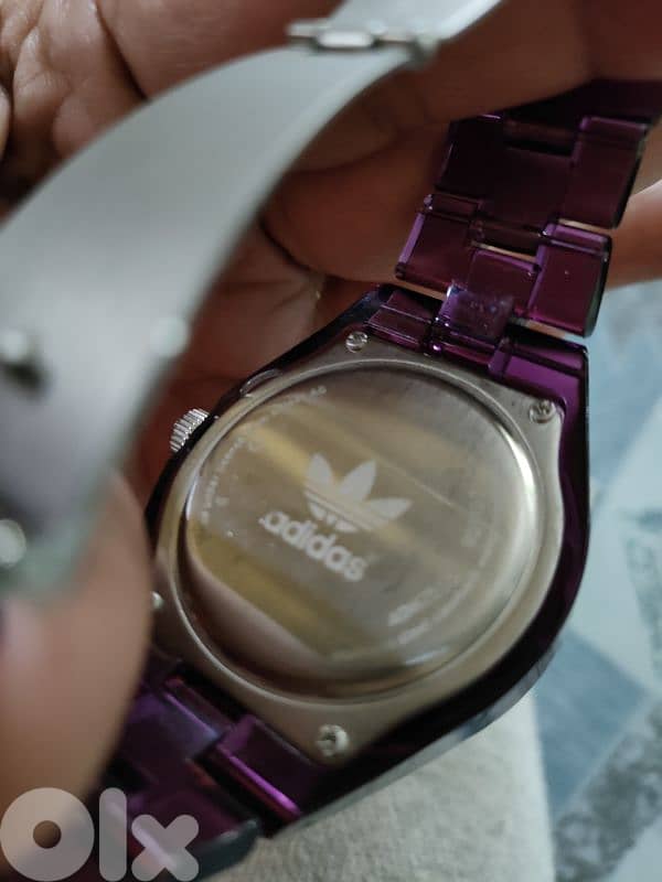 Adidas purple textile 5