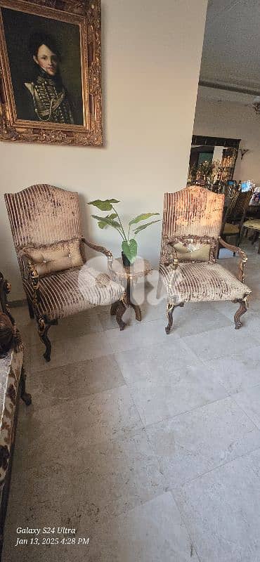 طقم كنبايات ستيل بسعر مغري 0