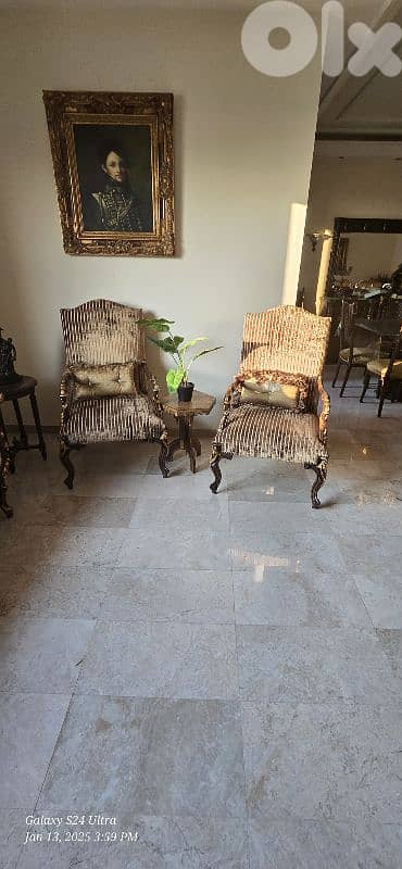 طقم كنبايات ستيل بسعر مغري 6