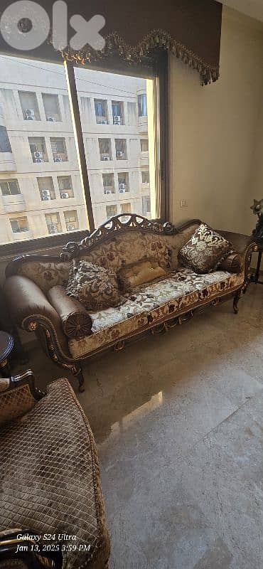 طقم كنبايات ستيل بسعر مغري 7