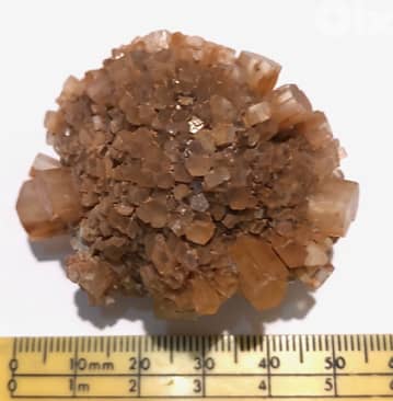 Red aragonite crystal Stone Rough Rock raw gem morocco 0
