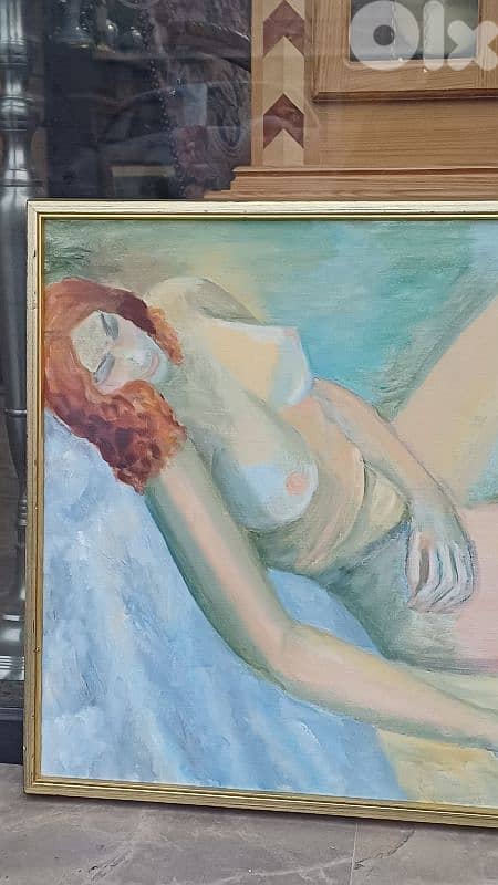 لوحة رسم زيتي اوروبية 3