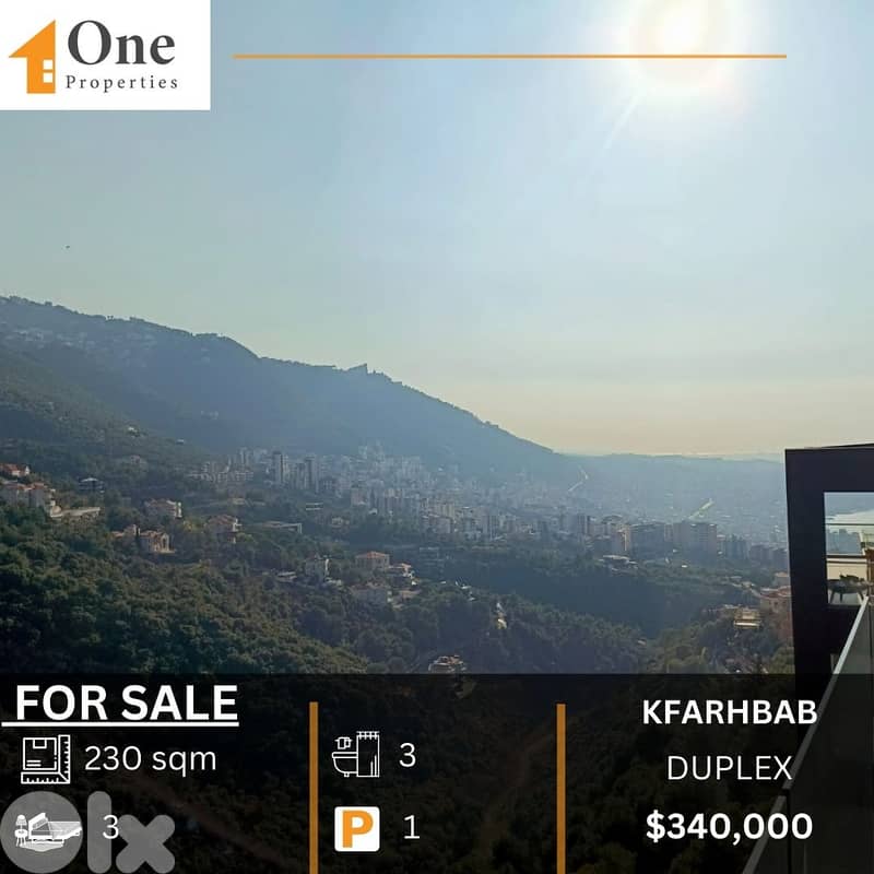 DUPLEX FOR SALE IN KFARHBAB 0