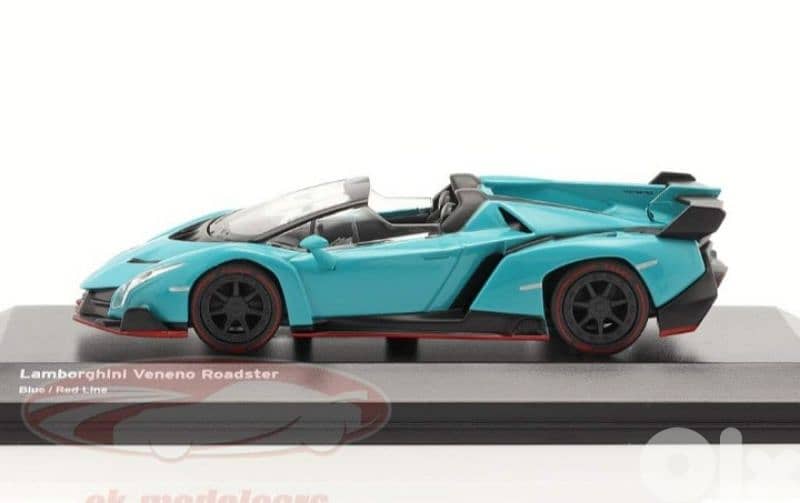 Lamborghini Veneno Roadster 2015 diecast car model 1;64 2