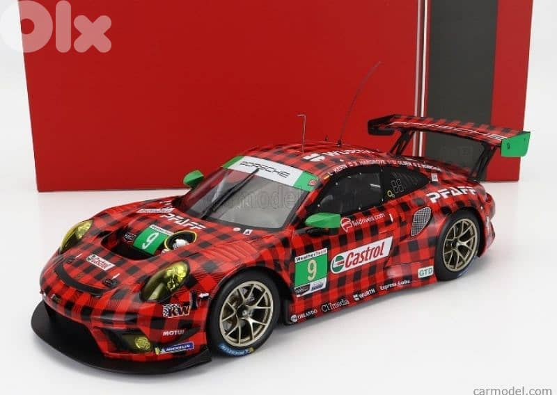 Porsche GT3 R (24h Daytona 2019) diecast car model 1;18. 0