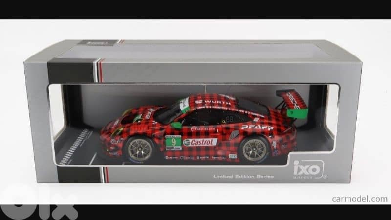 Porsche GT3 R (24h Daytona 2019) diecast car model 1;18. 5