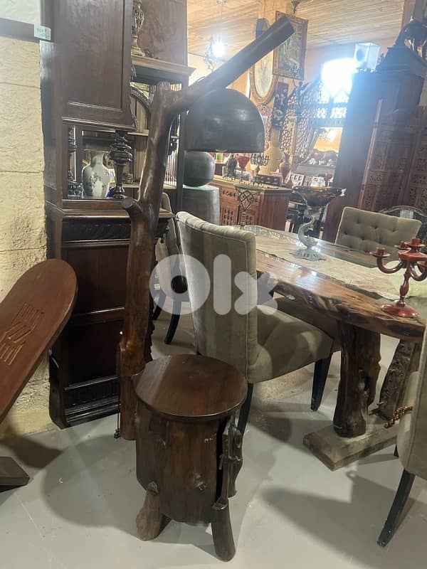 globe antique solid wood 2