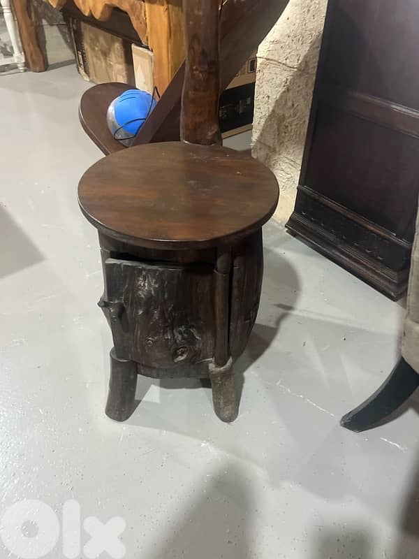 globe antique solid wood 3