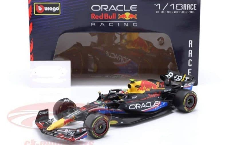 S. Perez Red Bull RB19 (GP USA 2023) diecast car model 1;18. 0