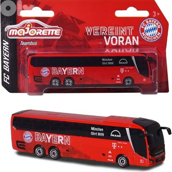 Majorette Coach Bus (FC Bayern Munich) diecast car model 1;64 0