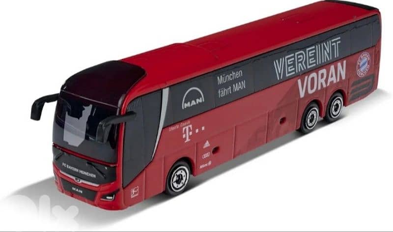 Majorette Coach Bus (FC Bayern Munich) diecast car model 1;64 2