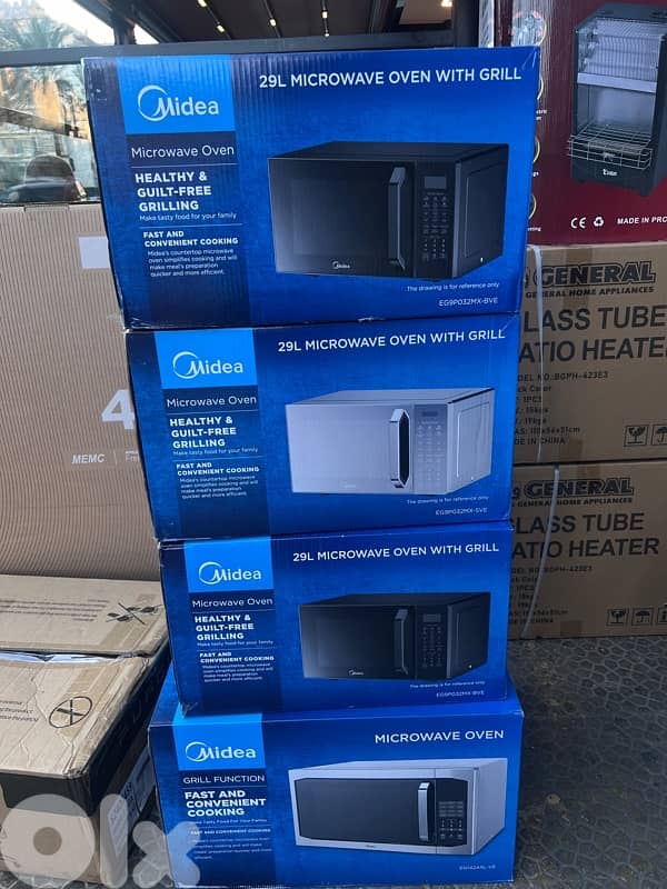 Midea Microwaves 20 25 29 42 litres 0
