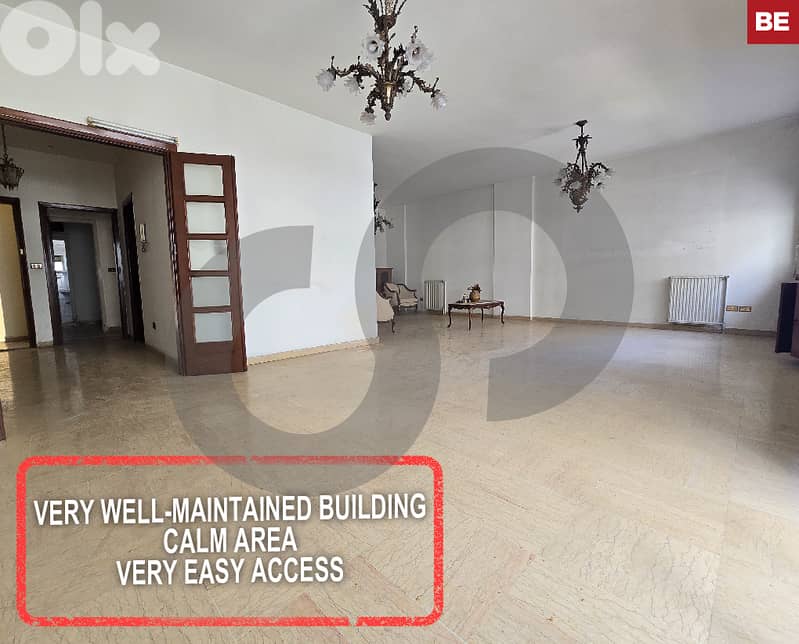 Very well-maintained building-Calm area-Achrafieh/اشرفيه REF#BE116567 0