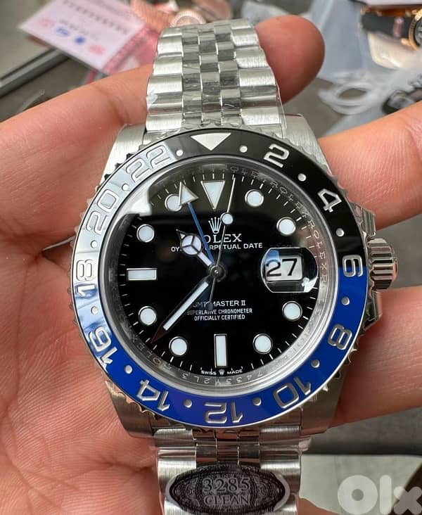 Rolex gmt master 2 batgirl super clone 1:1 1