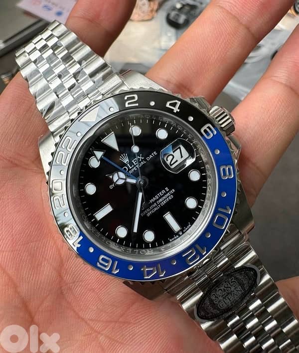Rolex gmt master 2 batgirl super clone 1:1 2