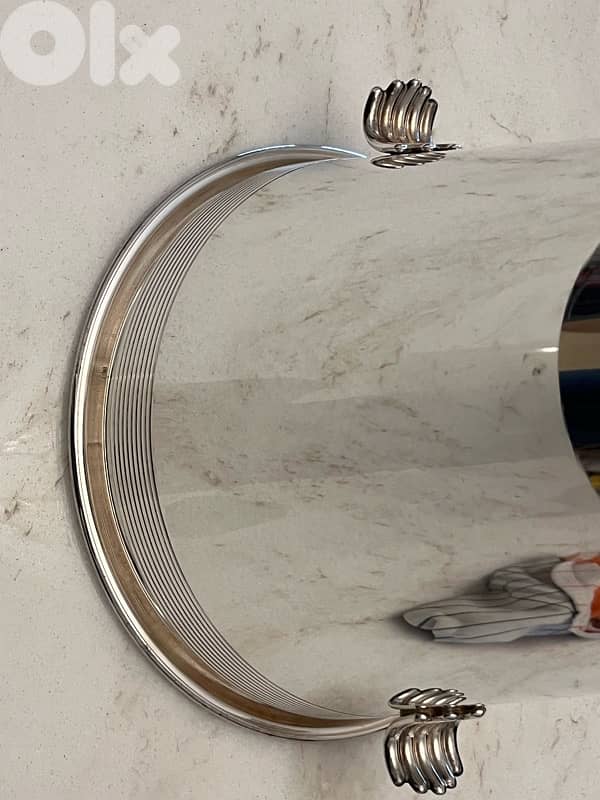 LANCEL vintage Silver champagne bucket 2