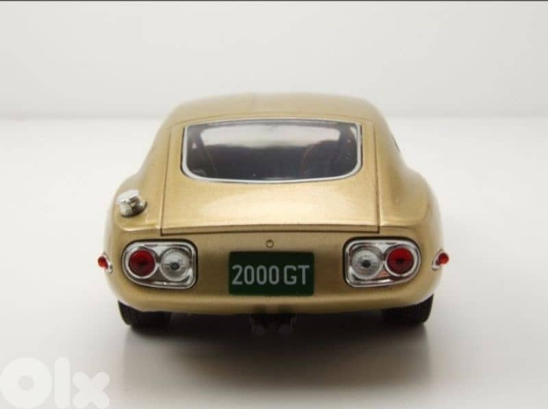Toyota 2000,-GT (1967) diecast car model 1:24 5