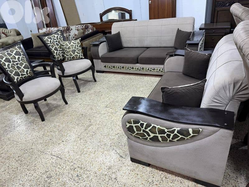 طقم كنبايات شغل توصاية كتير نظيف 4