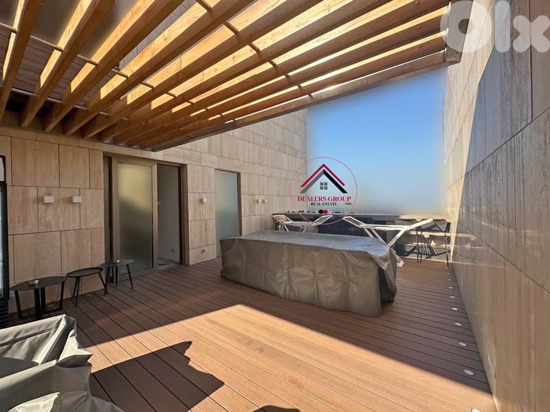 Private Terrace ! Super Deluxe Apartment for sale in Saifi - Beirut 0