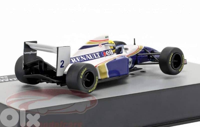 Ayrton Senna Williams FW16 (GP Brazil 1994) diecast car model 1;43. 3
