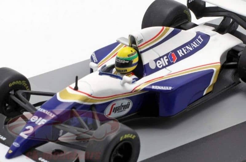 Ayrton Senna Williams FW16 (GP Brazil 1994) diecast car model 1;43. 5