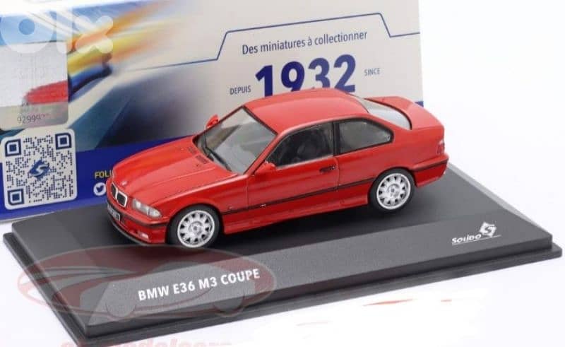 BMW M3 E36 diecast car model 1;43. 0