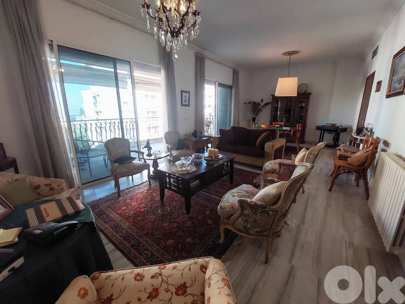 187 SQM Apartment in Biyada, Metn with a Big Balcony 0