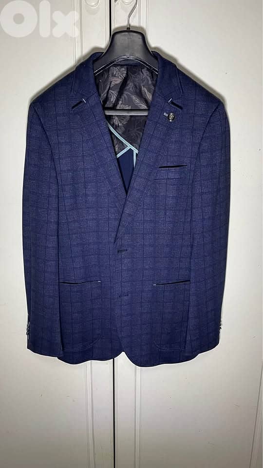 Maison brown suite jacket 0