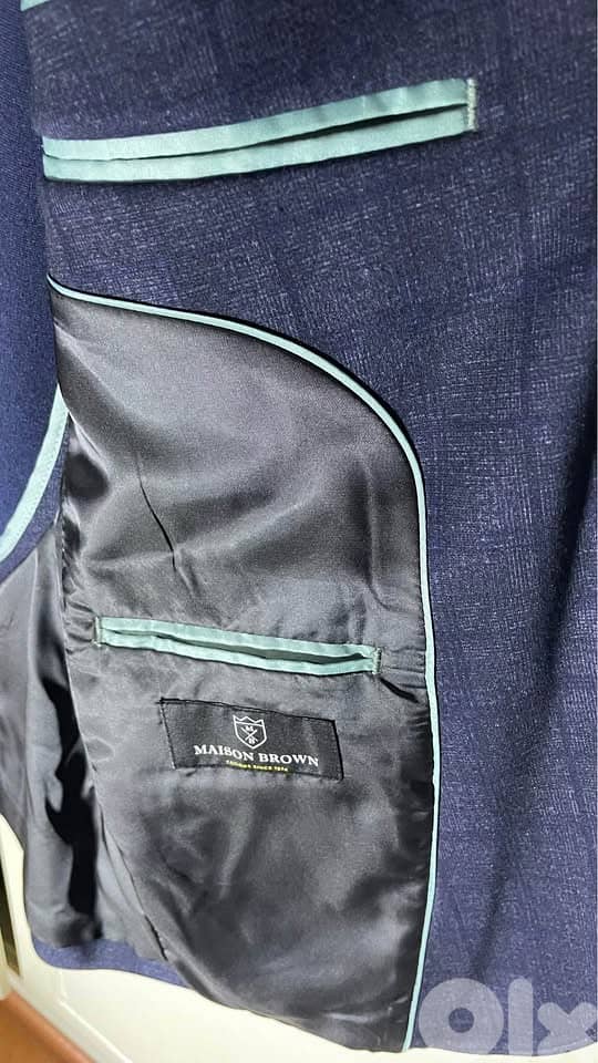 Maison brown suite jacket 3