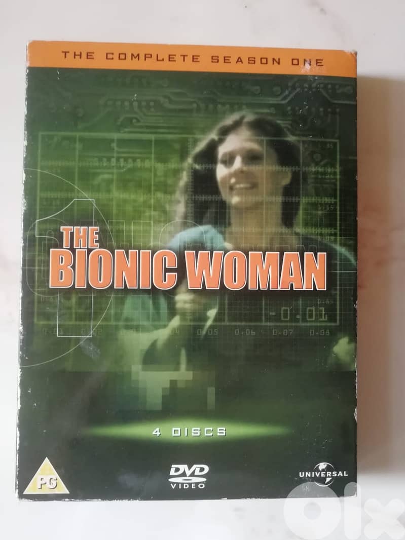 The Bionic woman 1976 series season 1 on 4 DVDS 0