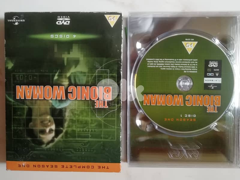 The Bionic woman 1976 series season 1 on 4 DVDS 1