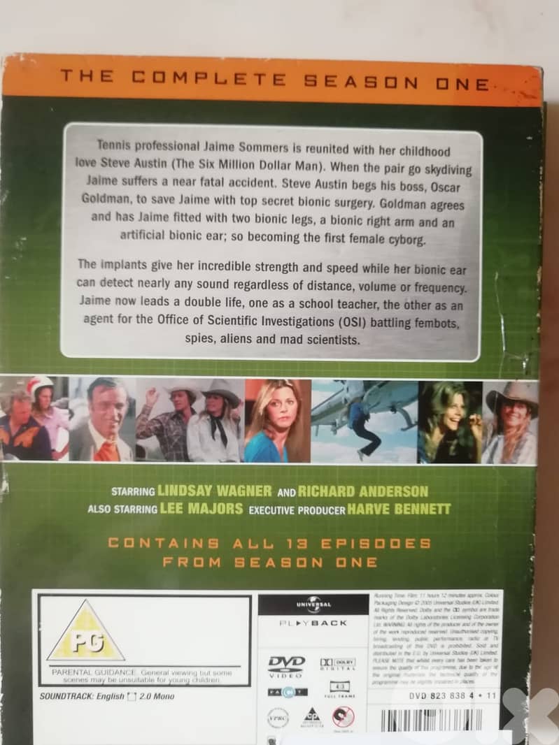 The Bionic woman 1976 series season 1 on 4 DVDS 2