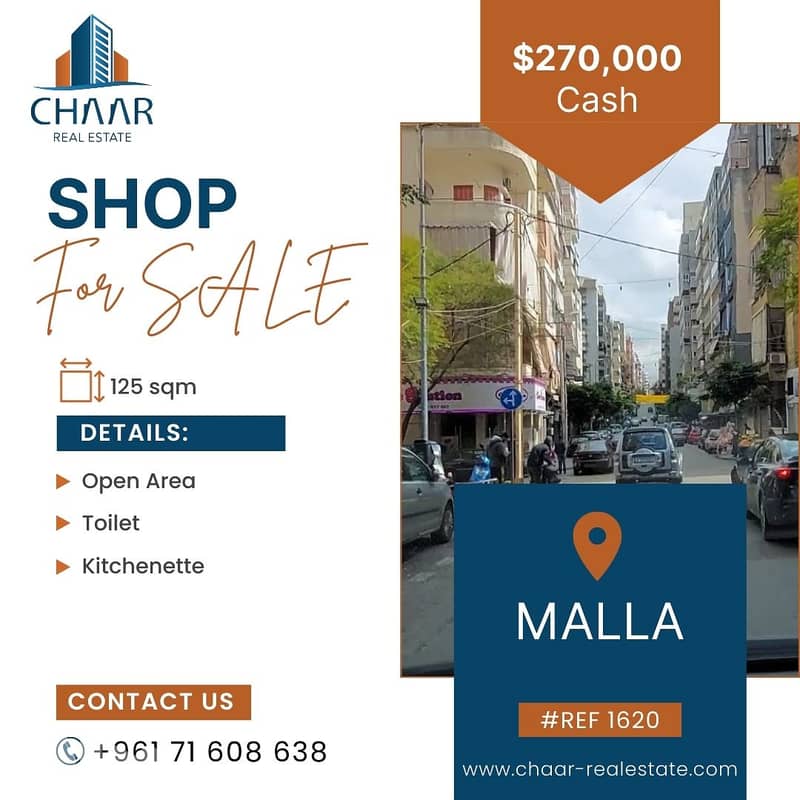 R1620 Shop for Sale in Malla 0