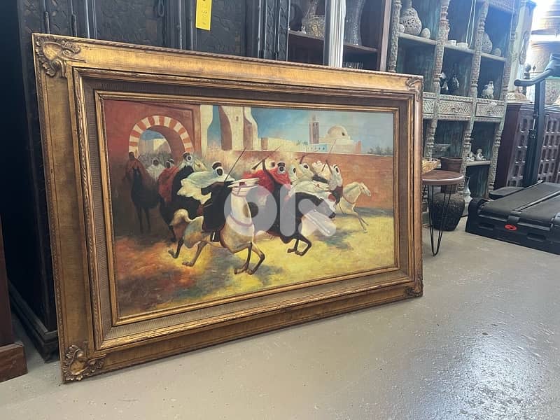 oil painting portraits wood cader 5