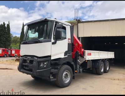 Renault Trucks K460 with 16m Palfinger crane New Unused
