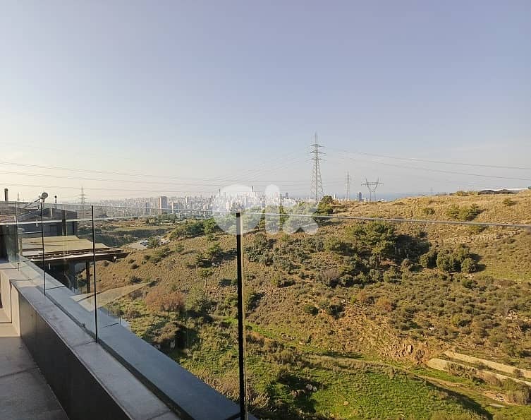 300 SQM Duplex in Mansourieh, Metn with Mountain and City View 0